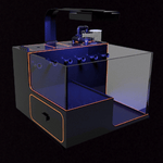 The Polyp Pros Nano Drop Off Tank Gen 2