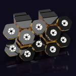 Vertical Frag Rack Double Bay